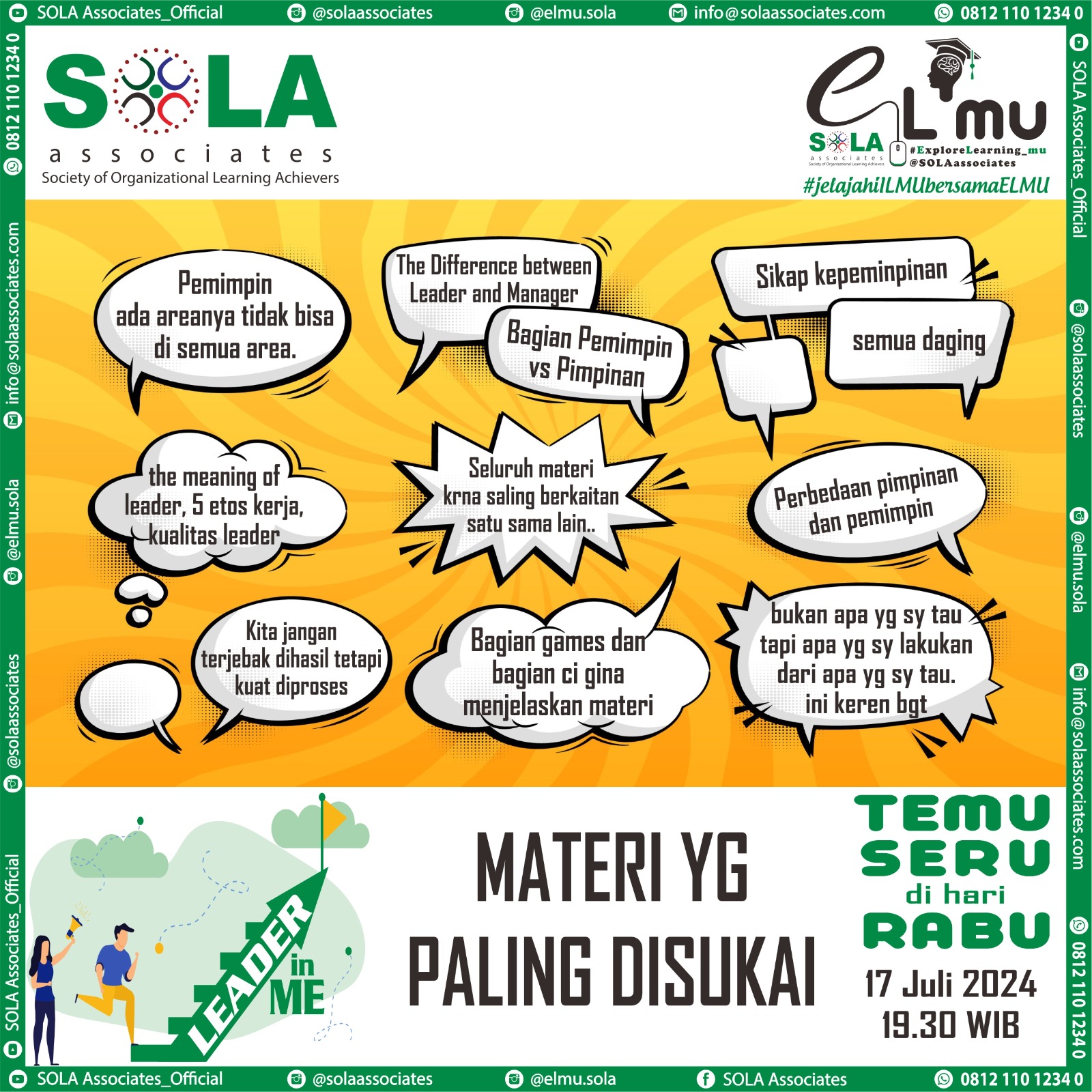 eLmu Juli 2024 The Leader in Me # 04