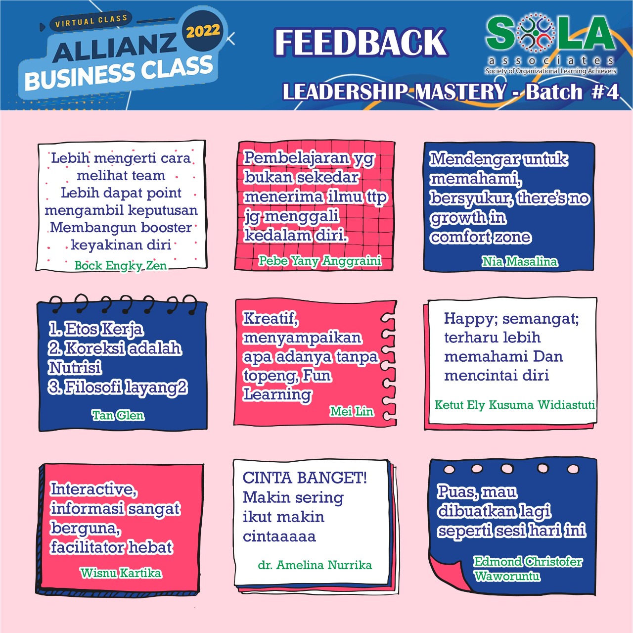 Leadership Mastery Batch 4, Allianz Business Class 2002 - 2