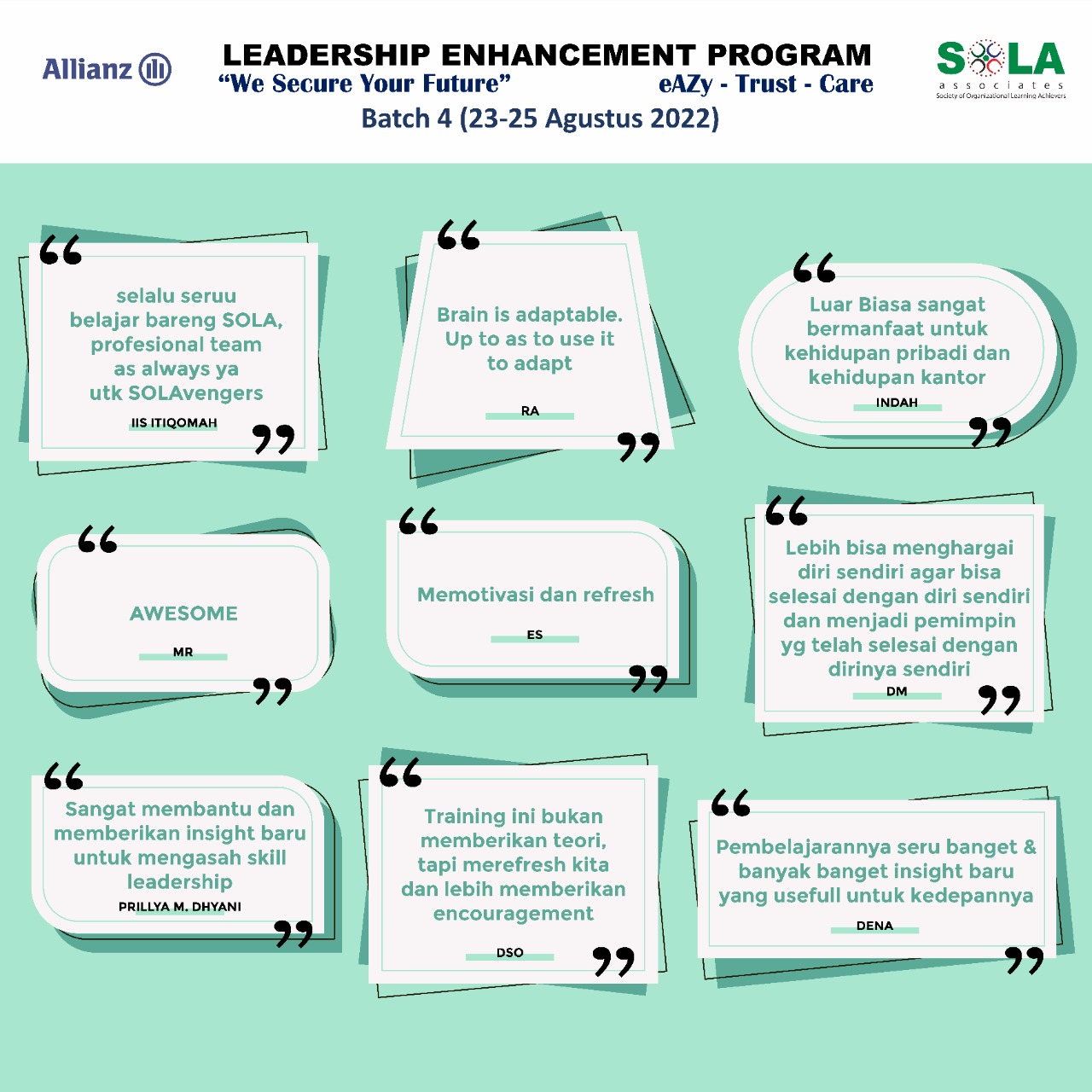 Leadership Enhancement Program AllianzU Batch 4-1