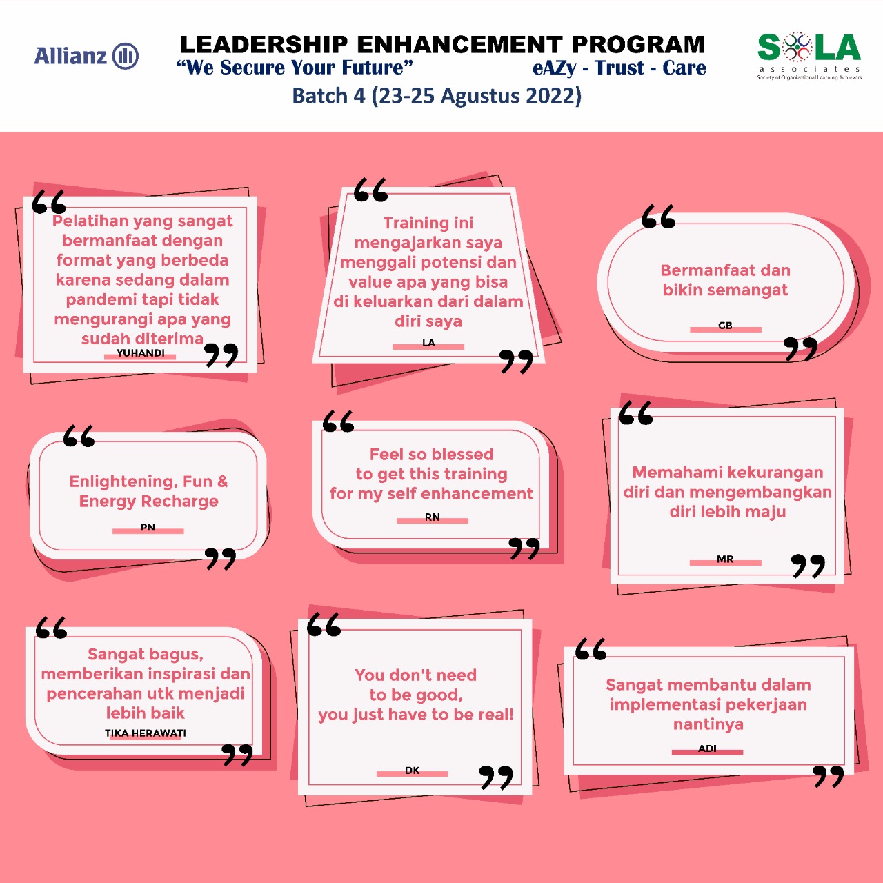 Leadership Enhancement Program AllianzU Batch 4-2
