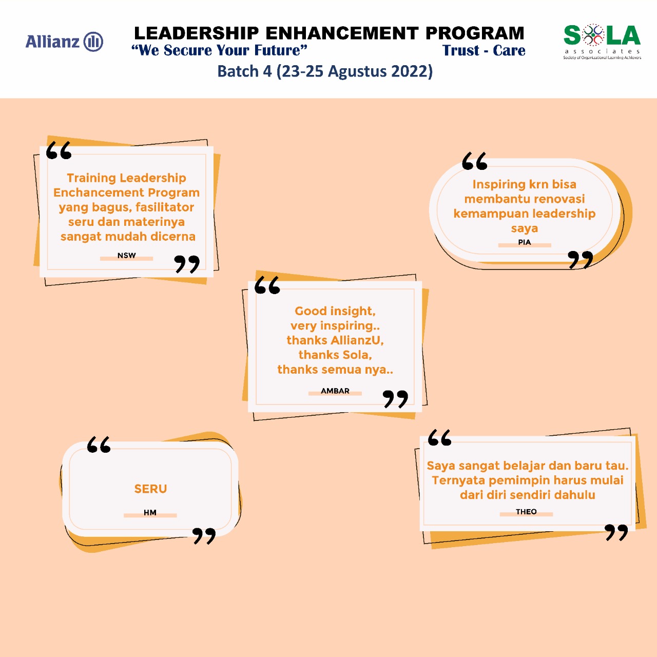 Leadership Enhancement Program AllianzU Batch 4-3